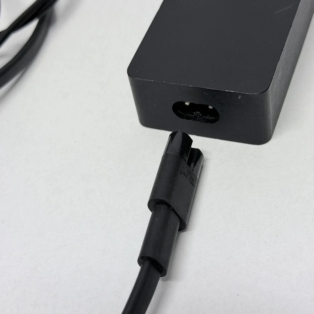 Microsoft Model 1706 65W Surface Power Supply AC Adapter with USB Port Black